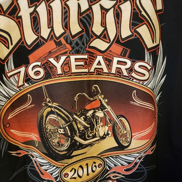 Sturgis 2016  "Black Hills Rally " Tshirt - Picture 4 of 7